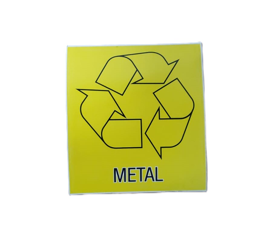 ADESIVO COLETA SELETIVA METAL