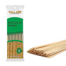 ESPETO DE BAMBU 25CM PCT C/ 50UND