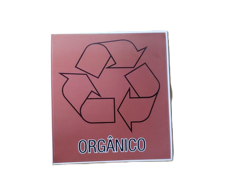 ADESIVO COLETA SELETIVA ORGANICO