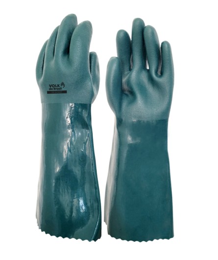 LUVA PVC CANO LONGO G VERDE 36CM