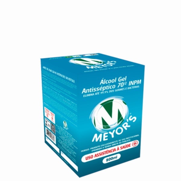 ALCOOL MEYORS GEL 70% REFIL 800ML