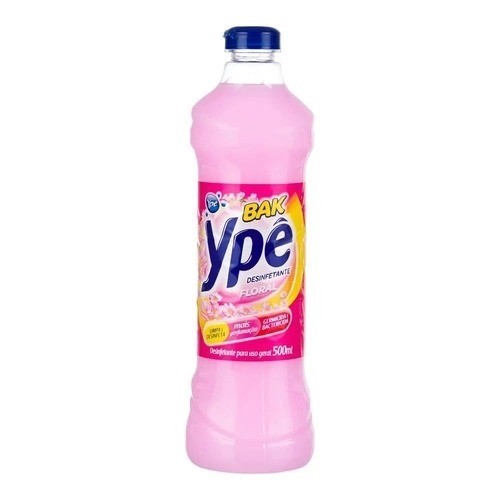 DESINFETANTE YPE BAK FLORAL 500ML