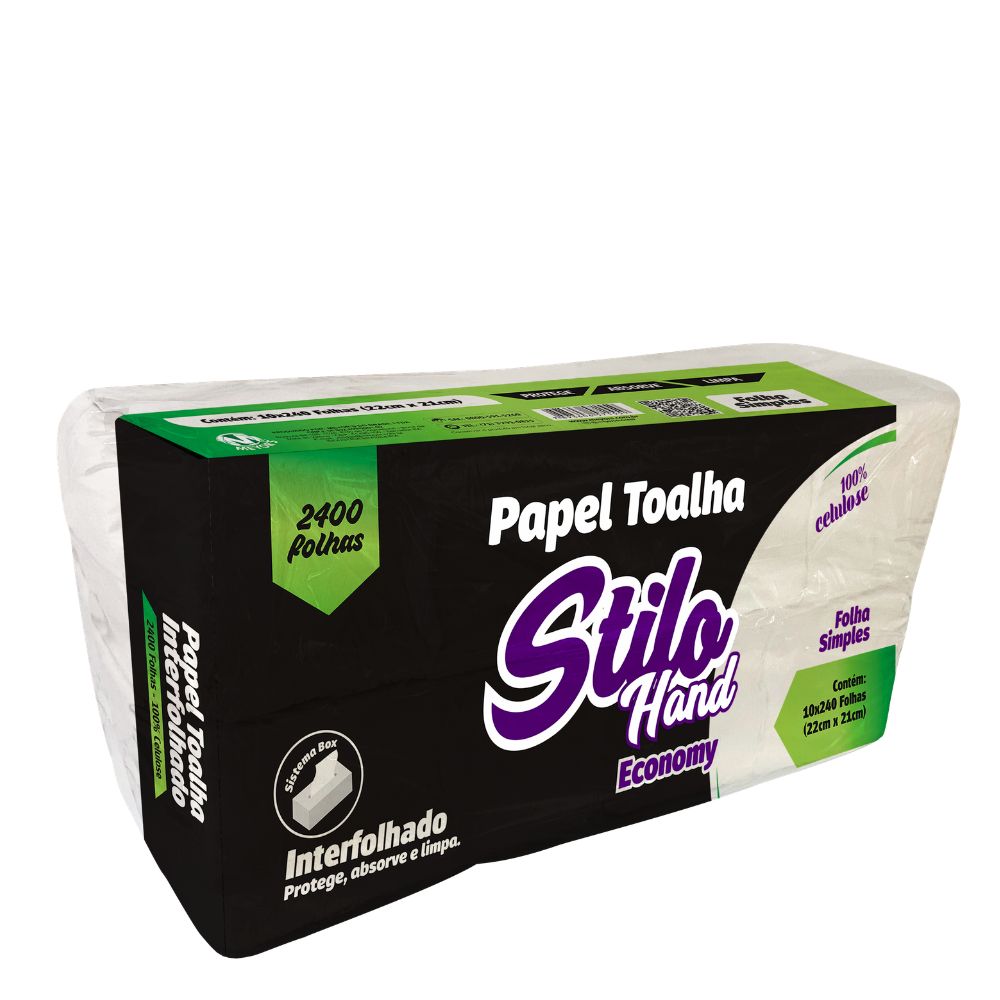PAPEL TOALHA MEYORS STILO HAND C/2400FL