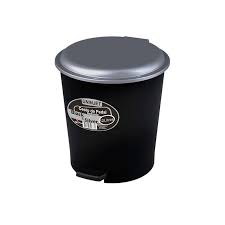 LIXEIRA C/ PEDAL 12L MILPLASTIC