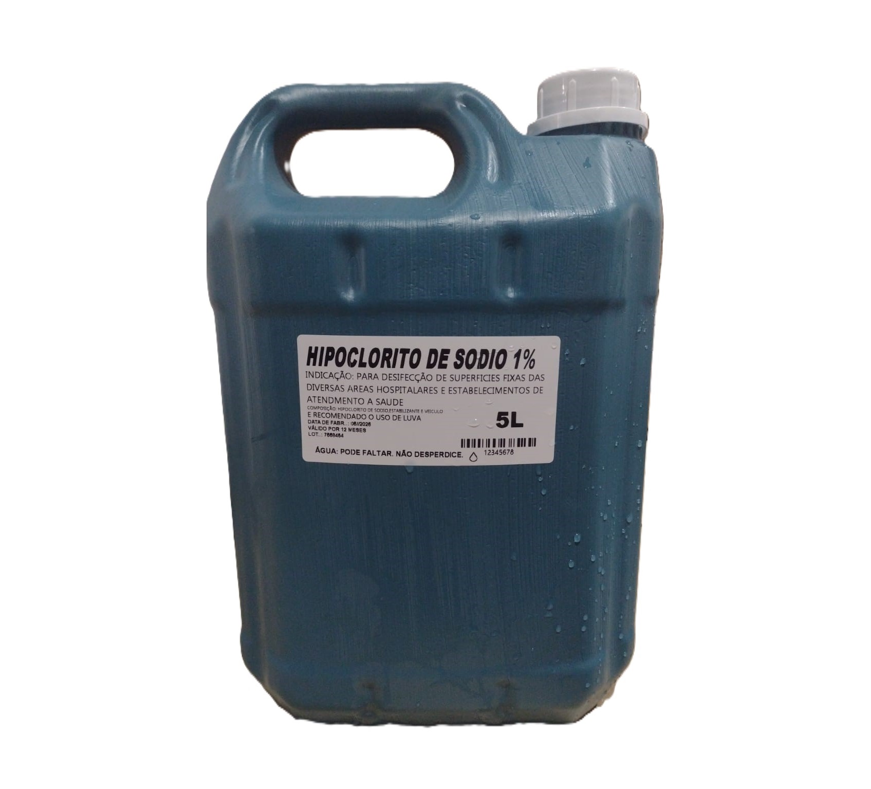 HIPOCLORITO DE SODIO 1% MASTER 5LT