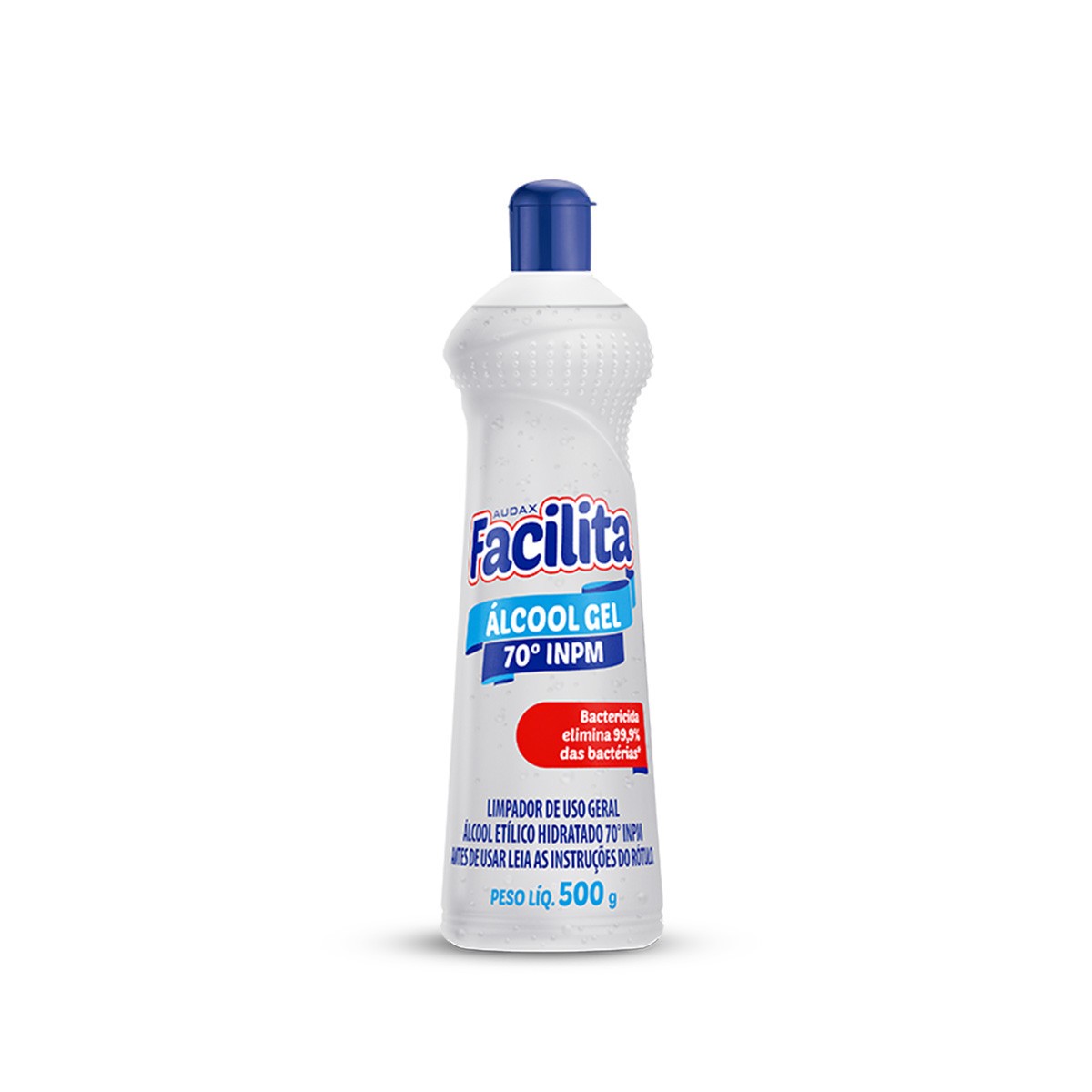 ALCOOL FACILITA GEL 70% INPI 500GR NEUTR