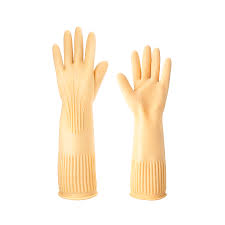 LUVA LATEX (G) RANHURADA 38CM MEDIX